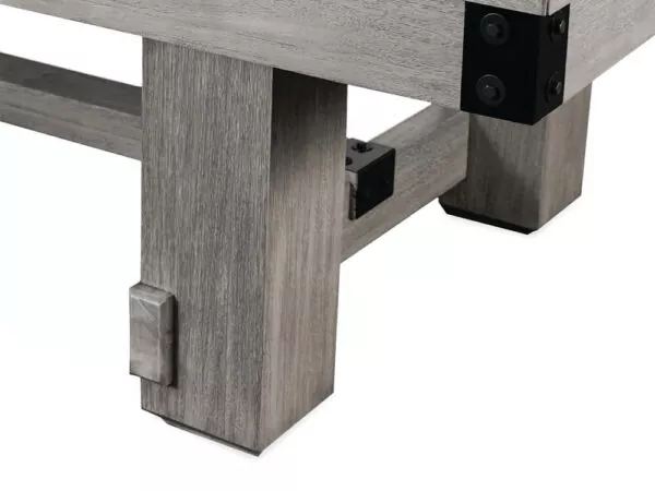 Leg view of The Silverton Billiard Table available at Beck's Billiards