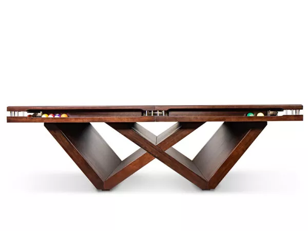 Side View of The Wilson Billiard Table at Beck's Billiards